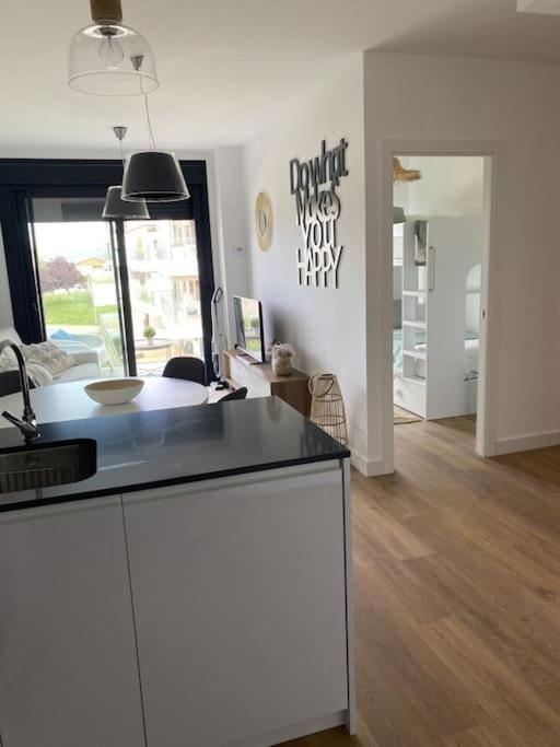 Precioso Apartamento Con Terraza Y Piscina En Portonovo-Sanxenxo Экстерьер фото